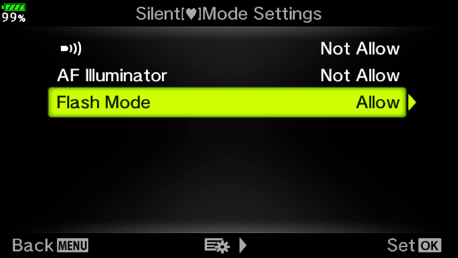 Flash in silent mode Michael Guthmann