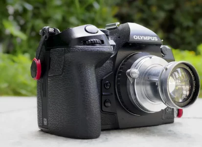 OM-1 mit Summar 5cm F2.0